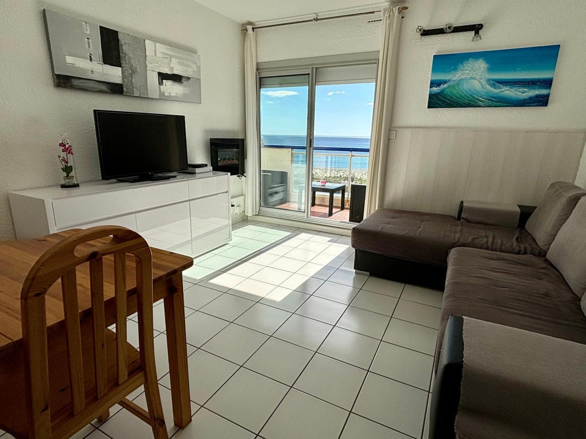 *Au Lydia* Appartement Vue Sur Mer, Avec Piscine. Le Barcarès Eksteriør billede